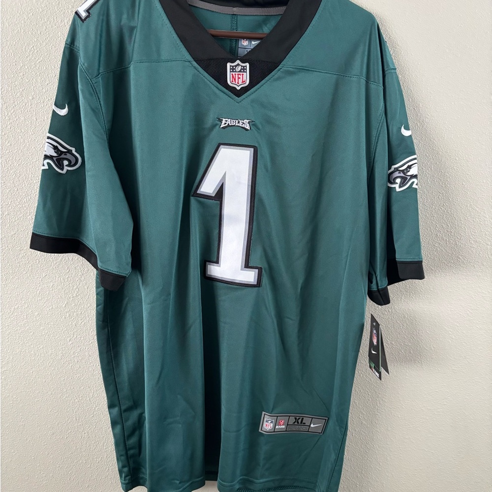 Jalen Hurts NFL Men's Teal Philadelphia Eagles Jersey
